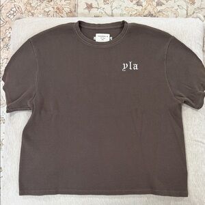 YoungLAMen's Brown T-Shirt